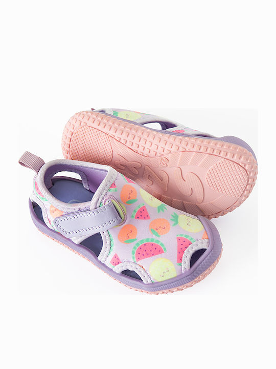 Kinder Badeschuhe Lila