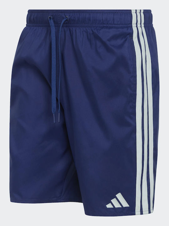 3 Stripes Ανδρικό Μαγιό Σορτς Γαλάζιο με Ρίγες