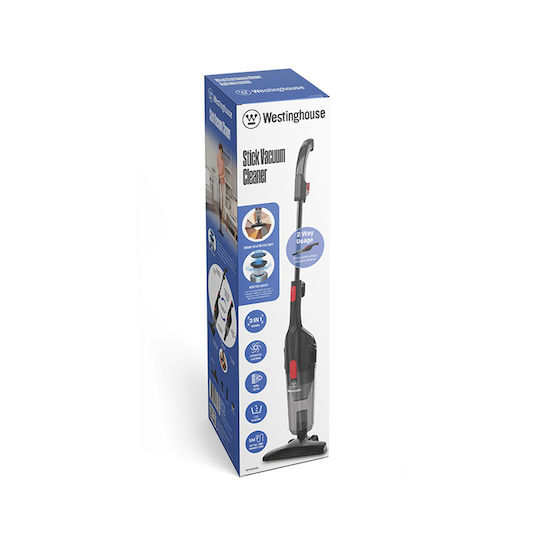 Westinghouse Electric 2 in 1 Stick & Handheld Vacuum 600W Black