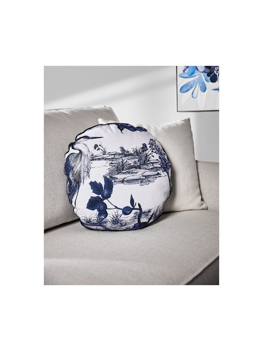 InTheBox InTheBox Zierkissen Sofa-Kissen aus 100% Baumwolle Blau 45x45cm