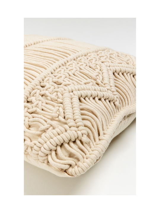 InTheBox InTheBox Sofa Cushion Harsha 100% Cotton Ivory 45x45cm