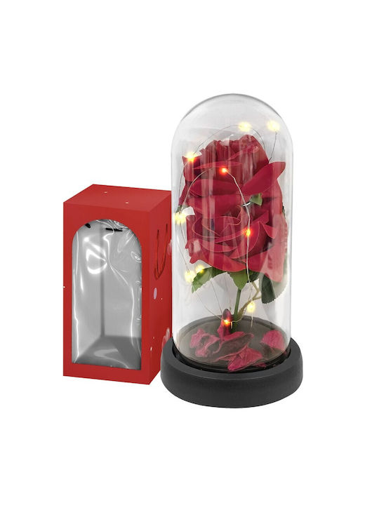 Rosen-Glaslicht 11x22cm Homie 3-2350 Rot Homie 3-2350 Rosen-Glaslicht 11x22cm Homie 3-2350 Rot Homie 3-2350