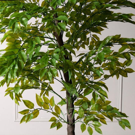 Supergreens UV Artificial Ficus Lyrata Green Tree 120 cm