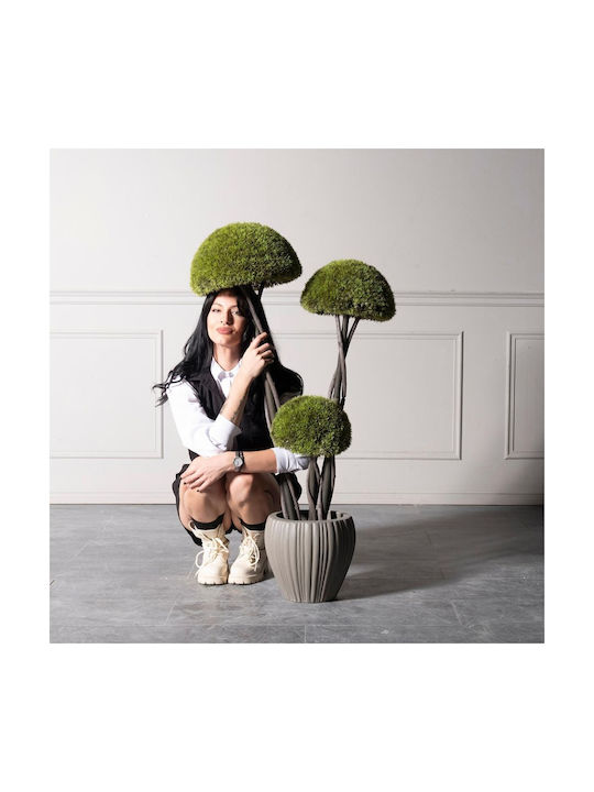 Supergreens UV Copac Artificial Bonsai Moss „Ciupercă” Triplu Verde 120 cm