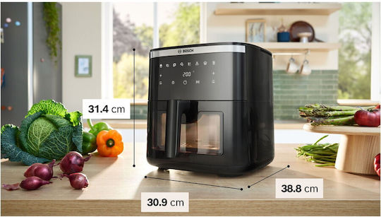 Bosch Air Fryer 7.2lt Μαύρο MAF671B1