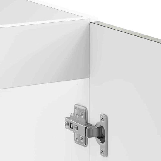 Kalmar Sink Cabinet Concrete Grey 305.5x46x207cm