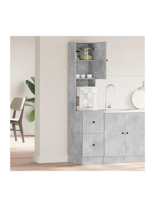 Floor Cabinet Grey Skyros 35x50x180cm