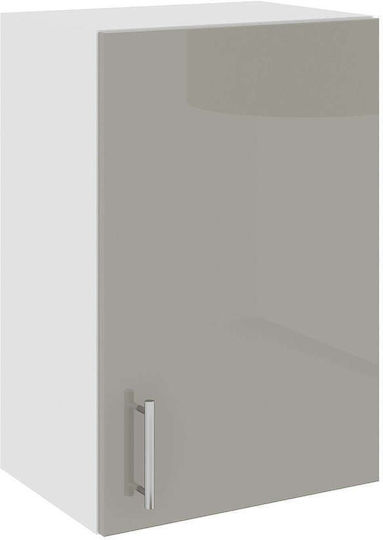 Corp Dulap Suspendata cu Blat de Lucru Glossy Gray/white 40x30x60buc