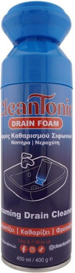 Cleantonic Spumă de Curățare pentru Sifoane 450ml