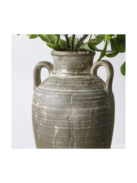 Artekko Decorative Vase Orange 22x22x40cm