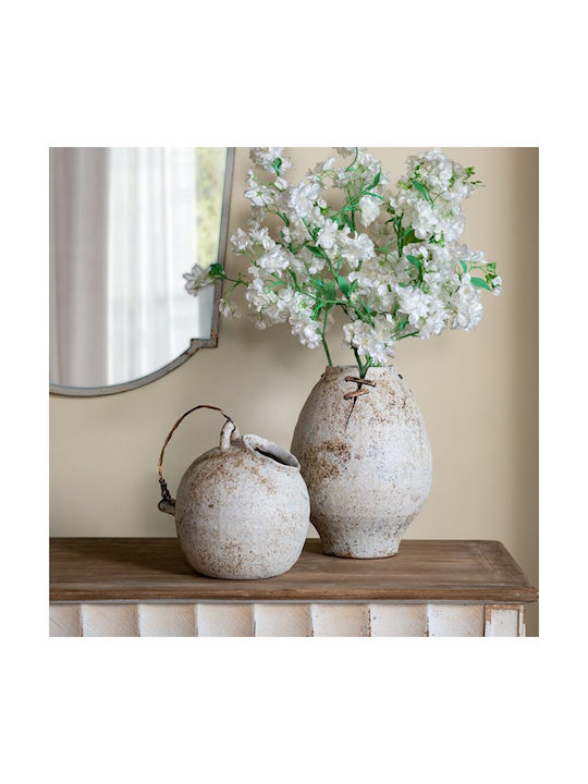 Artekko Decorative Vase White 25x21x26.2cm
