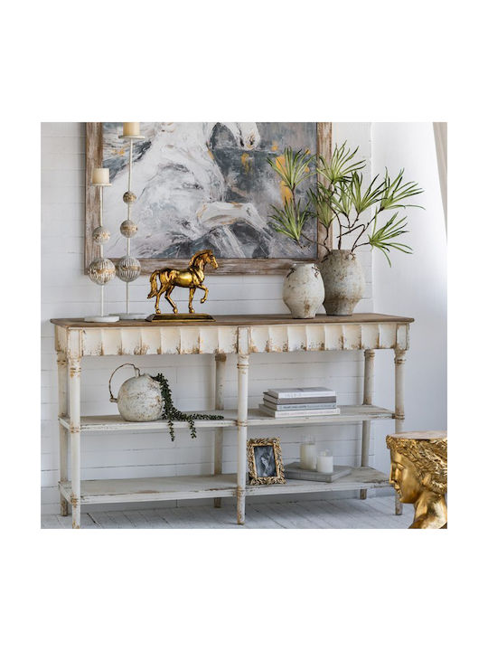 Artekko Decorative Vase White 24.2x24.2x31.5cm