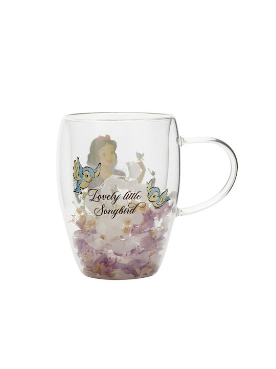 Mug Glass White 300ml