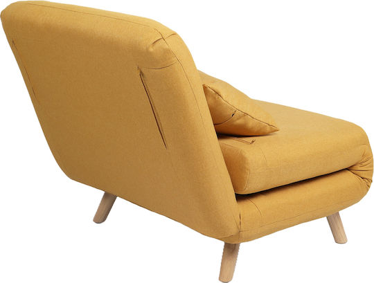 Vera Schlafsessel Yellow 79x80x89cm