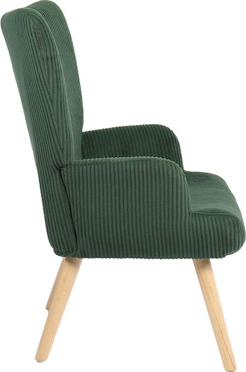 Lira Armchair Green 94.5x64x70.5cm