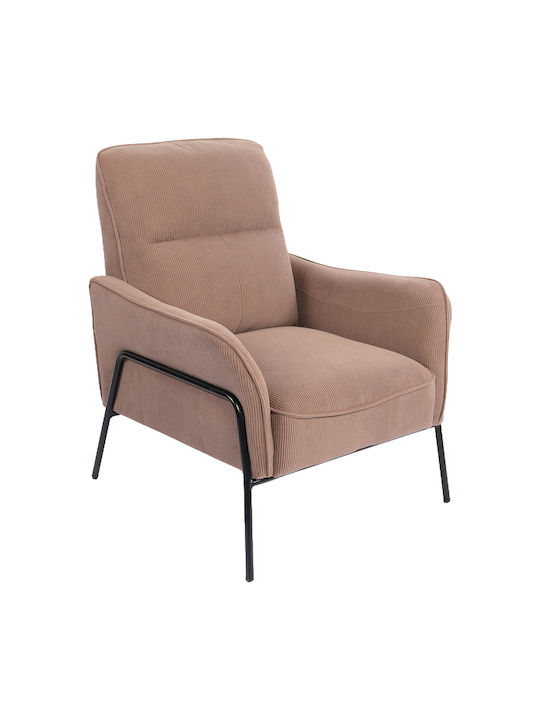 Πολυθρόνα Taupe 94x77x82cm