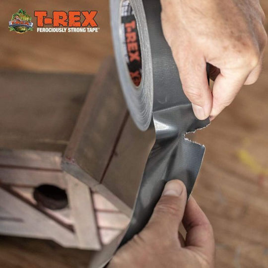 T-Rex Self-Adhesive Fabric Tape Gray 48mm 1pcs