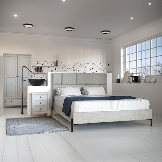 InTheBox Hamma Βαμβακερό με Κρόσια 190x120cm 1 Μπεζ Μαύρο Μπλε