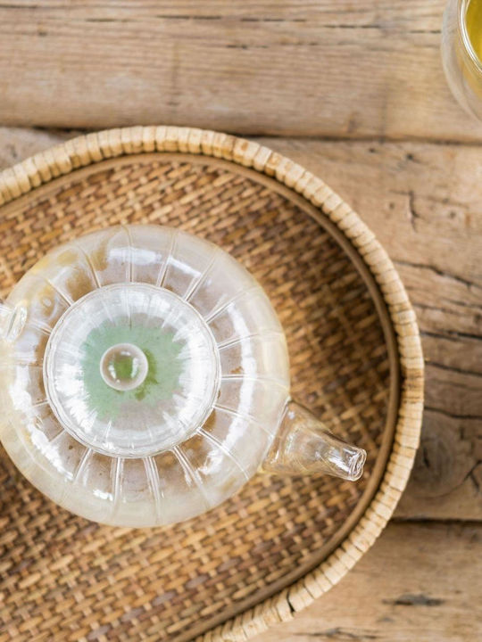 Andrea House Teapot with Filter Glass Transparent 1000ml
