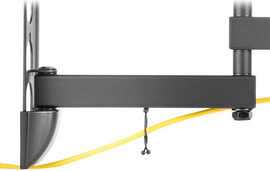 Cabletech DM-0202 Βάση Τηλεόρασης Τοίχου με Βραχίονα έως 42" και 20kg