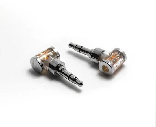Convertor 4.4mm masculin în 2.5mm feminin Argintiu 1buc DJ44AR