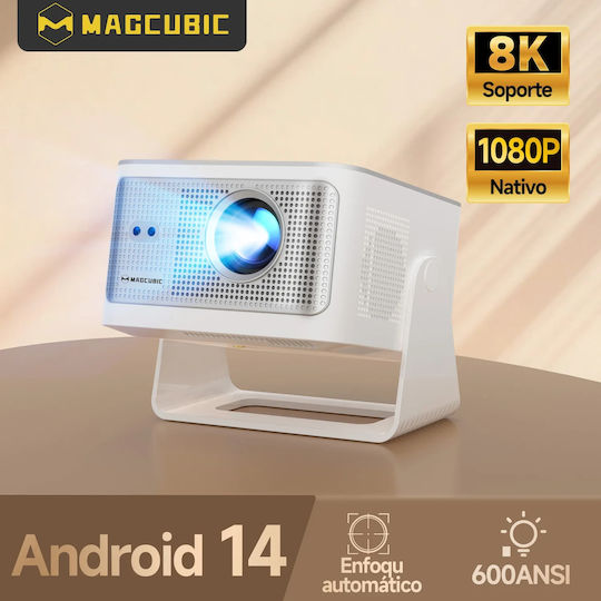 Magcubic HY350MAX Mini Projector LCD Full HD Λάμπας LED με Wi-Fi και Ενσωματωμένα Ηχεία