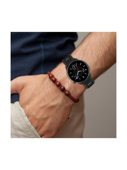 Watch Strap Two Colors Silicone Amazfit Bip 1s 20 Mm Black + Blue