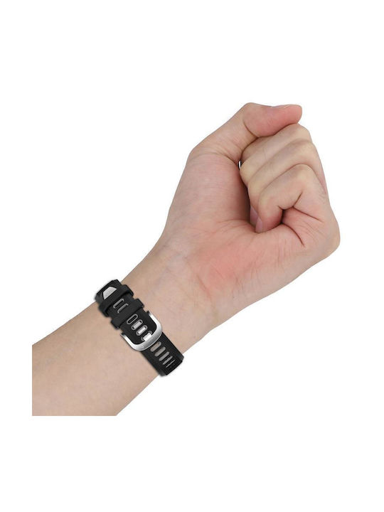 Watch Strap Two Colors Silicone Amazfit Bip 1s 20 Mm White + Blue