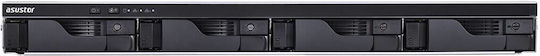 Asustor NAS Rack με 4 θέσεις για HDD και 2 θύρες Ethernet (AS6504RS+RAIL)