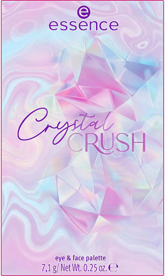 Essence Παλέτα με Σκιές Ματιών Matte σε Κρεμώδη Μορφή 01 Quartz Crush 7.1gr