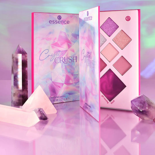 Essence Παλέτα με Σκιές Ματιών Matte σε Κρεμώδη Μορφή 01 Quartz Crush 7.1gr