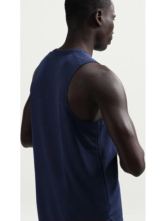 Dri-fit Miler Dri-Fit Sportliches Bluse Blau
