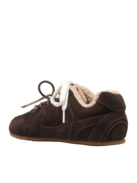 Γυναικεία Sneakers Καφέ