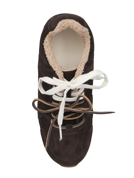 Γυναικεία Sneakers Καφέ