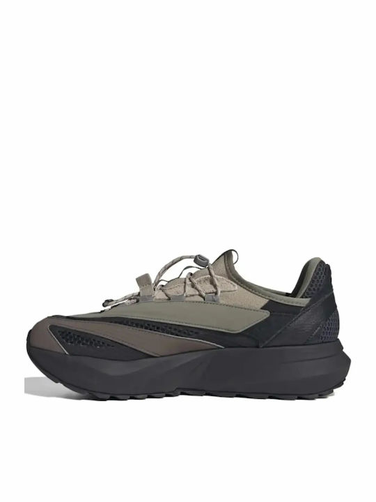 adidas Lightblaze Сникърси Черни / Кафяви / Маслиненозелени adidas Lightblaze Сникърси Черни / Кафяви / Маслиненозелени