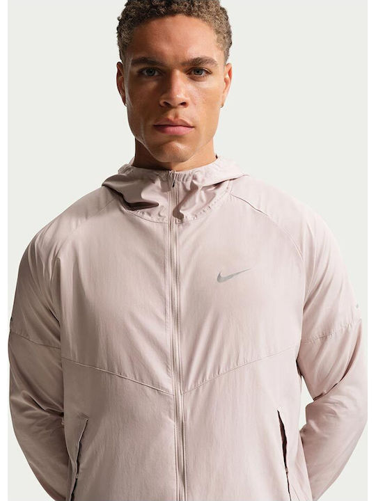 Repel Miler Athletic Jacket Waterproof Ecru