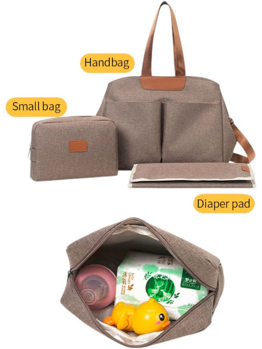 Damentasche Schultertasche Beige