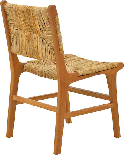 Scaun de exterior Lemn Refane Natural Shade 50x58x85cm
