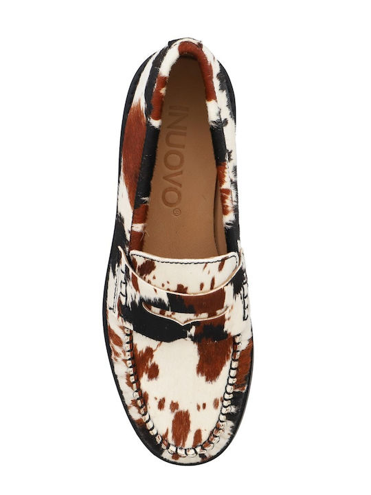 Γυναικεία Loafers σε Καφέ Χρώμα