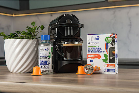 Caffenu Value Kit Machine Cleaning Nespresso 10caps Caffenu 1x Descaler Caffenu 200ml
