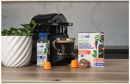 Caffenu Value Kit Machine Cleaning Nespresso 10caps Caffenu 1x Descaler Caffenu 200ml