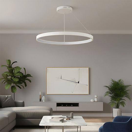 kelvo LED Κρεμαστό Φωτιστικό Λευκό 100x100εκ. kelvo LED Κρεμαστό Φωτιστικό Λευκό 100x100εκ.