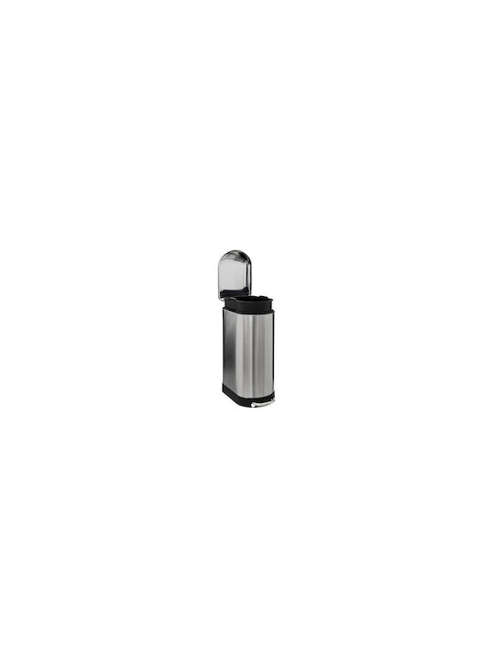 Atmosphera Waste Bin Waste made of Stainless Steel with Pedal Silver 30lt 1pcs