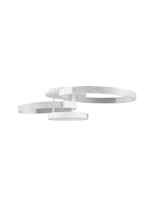 kelvo Ceiling Mount Light 80cm White with Integrated LED