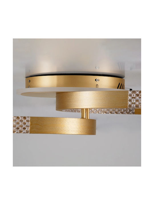 kelvo Ceiling Mount Light 60cm White with Integrated LED