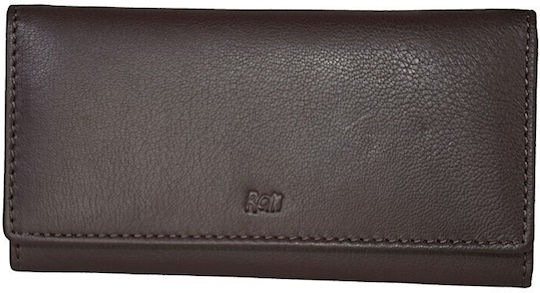 RCM Leather Tobacco Pouch Z27 With Magnetic Clasp Magnet Brown
