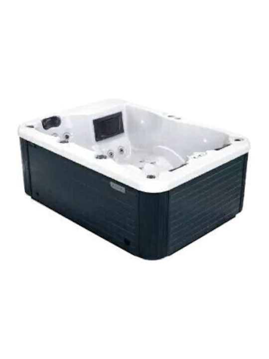 Oxygon Badewanne Acryl mit Hydrotherapie 218x158cm