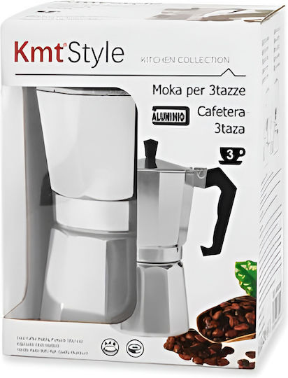 Kaffeemaschine Espresso-Kanne Silber