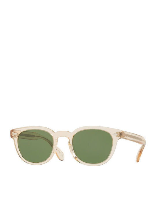Oliver Peoples Γυαλιά Ηλίου Κίτρινα με Κοκκάλινο Σκελετό Oliver Peoples Γυαλιά Ηλίου Κίτρινα με Κοκκάλινο Σκελετό
