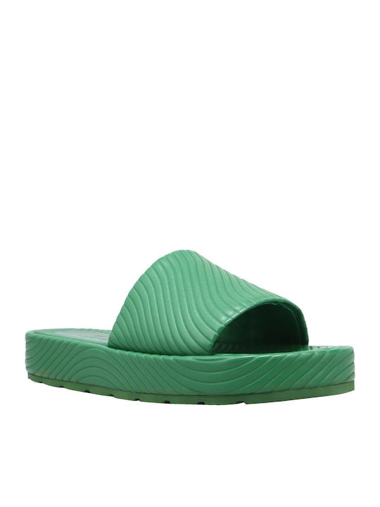 Γυναικεία Σανδάλια Flatforms Πράσινα